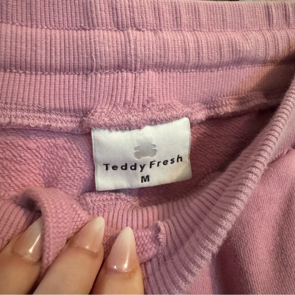 Teddy Fresh Pink Sweatpants - Size Medium - Picture 3 of 3